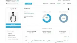 InfluencerDB screenshot