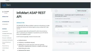 Infomart screenshot