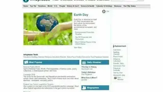Infoplease screenshot