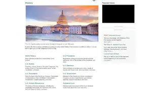 Infoplease screenshot