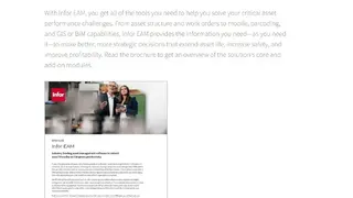 Infor EAM screenshot