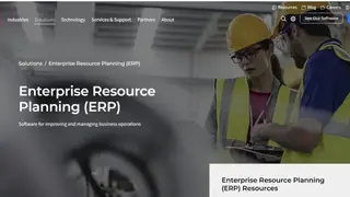 Infor ERP screenshot