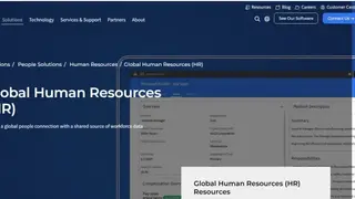 Infor Human Resources screenshot