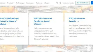 Infor MediSuite screenshot