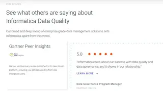 Informatica Cloud Data Quality screenshot
