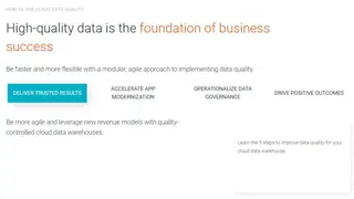 Informatica Cloud Data Quality screenshot