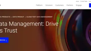Informatica Test Data Management (TDM) screenshot