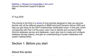 Informix Dynamic Servers screenshot