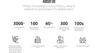 Infosys Consulting screenshot