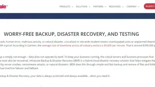 Infrascale Disaster Recovery screenshot