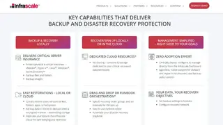 Infrascale Disaster Recovery screenshot