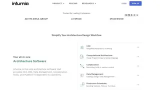 Infurnia Architecture Design screenshot