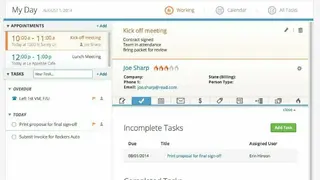 Infusionsoft screenshot