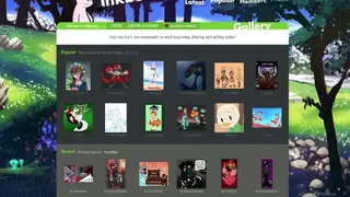 Inkbunny screenshot