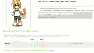Inkbunny screenshot