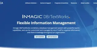 Inmagic DB/TextWorks screenshot