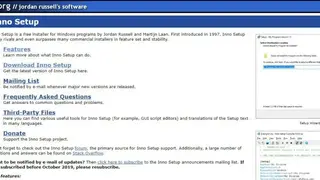 Inno Setup screenshot