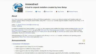 Innoextract screenshot