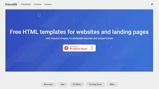 Inovatik HTML Templates screenshot