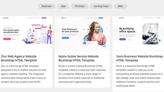 Inovatik HTML Templates screenshot