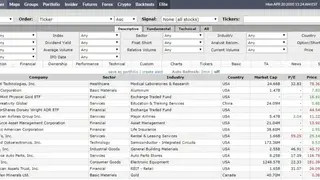 Insider Stock Screener screenshot