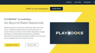 InsideSales Playbooks screenshot