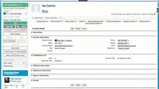 InsideSales.com / XANT PowerDialer for Salesforce screenshot