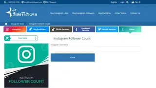 InstaFollowers Instagram Follower Count screenshot