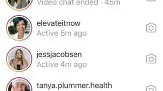 Instagram Direct screenshot