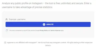 Instagram Followers Analyzer screenshot