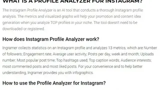 Instagram Followers Analyzer screenshot