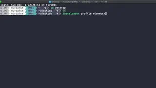Instaloader screenshot