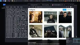 Instaloader screenshot