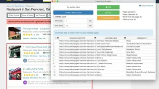 Instant Data Scraper screenshot