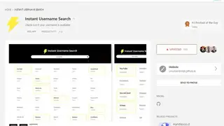 Instant Username Search screenshot