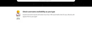 Instant Username Search screenshot
