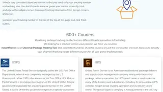 InstantParcels screenshot