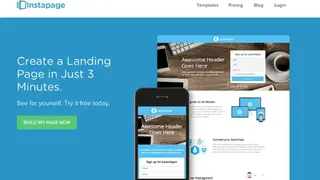 Instapage screenshot