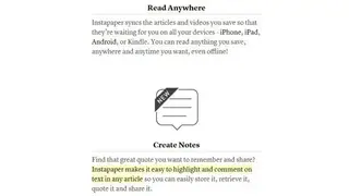 Instapaper screenshot