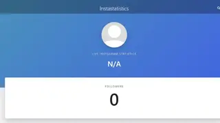Instastatistics screenshot