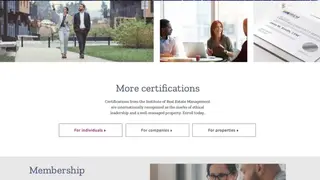 Institute of Real Estate Management screenshot