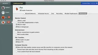 Intego Family Protector screenshot