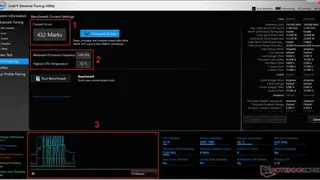 Intel® Extreme Tuning Utility – Intel® XTU screenshot