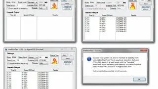 IntelBurnTest screenshot
