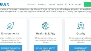 Intelex EHS screenshot