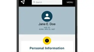 Intelius screenshot