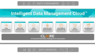 Intelligent Master Data Management Platform screenshot