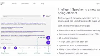 Intelligent Speaker screenshot