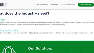 Intellika Real estate CRM screenshot