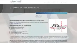 Intellistant CRM screenshot